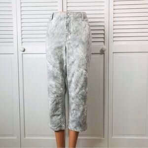 BANDOLINO Selene Gray High Waisted Ankle Pants Size 14